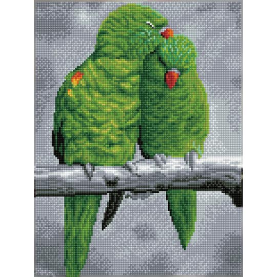 Diamond Dotz® Intermediate Sweet Perch Pre-Framed Diamond Painting Kit